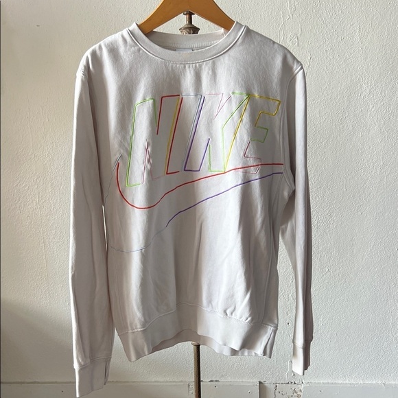 Nike Other - Nike Multi Color Embroidery Sweatshirt Small